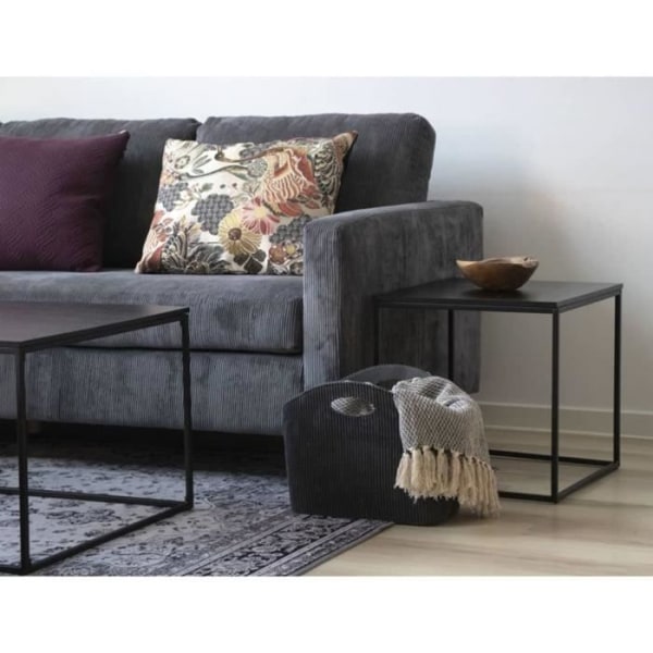 House Nordic Side Table Avery Black 442751 sort