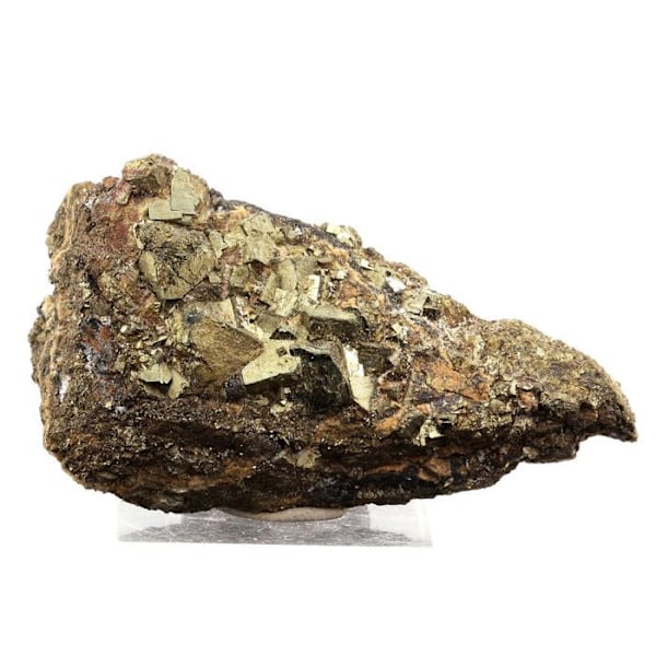 Stenar och mineraler. Pyrit. 232,0 cent. La Mure, Isère, Frankrike..
