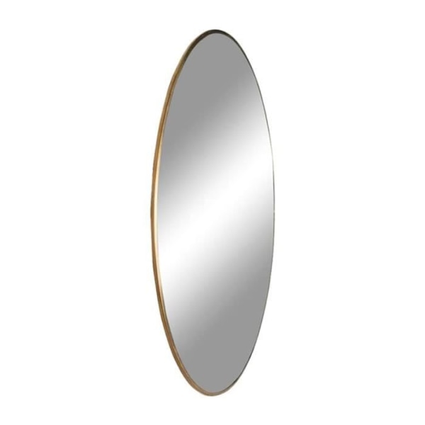 House Nordic Daisy Round Mirror Brass