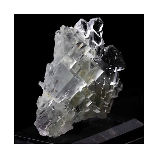 Stenar och mineraler. Flusspat. 496,9 cent. Pratclaux, Langeac, Haute-Loire, Frankrike. Sällsynt.