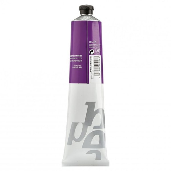 Olie maling - Pébéo - Fine Studio XL olie - Lys Kobalt Violet - 200 ml - Høj modstandsdygtighed Violett Kobalt Klar