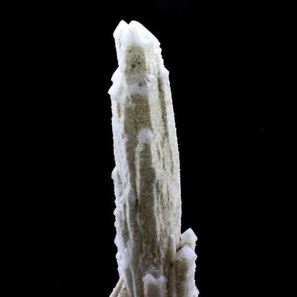 Quartz Scepter + Siderit - ABIJOUX - Sten og Mineraler - 520,0 ct - Nikolaevskiy Mine, Dalnegorsk, Rusland