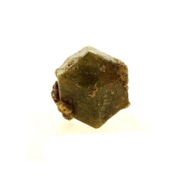 Sten og mineraler. Andradite granat. 28,0 ct. Kayes-regionen, Mali.. Röd