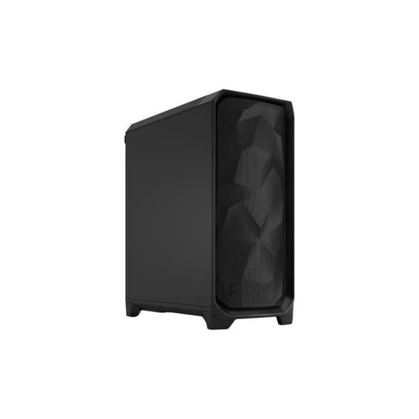 PC kabinet - FRACTAL DESIGN - Meshify 3 Solid - E-ATX (277 mm) - 3 ventilatorer - USB Type C på 20 Gbps - Sort