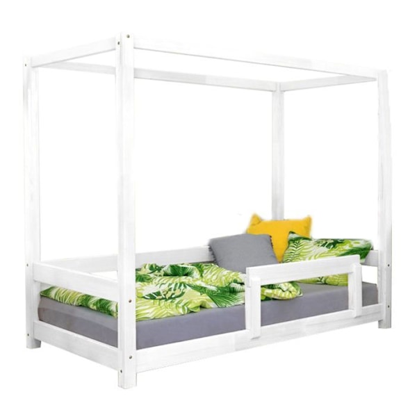 Lit'skabin barn BUNKY 80 x 160 hvid Vit