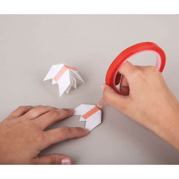 Mini-papirpose XXS, 4,5x6cm, 50 stk, hvid Vit