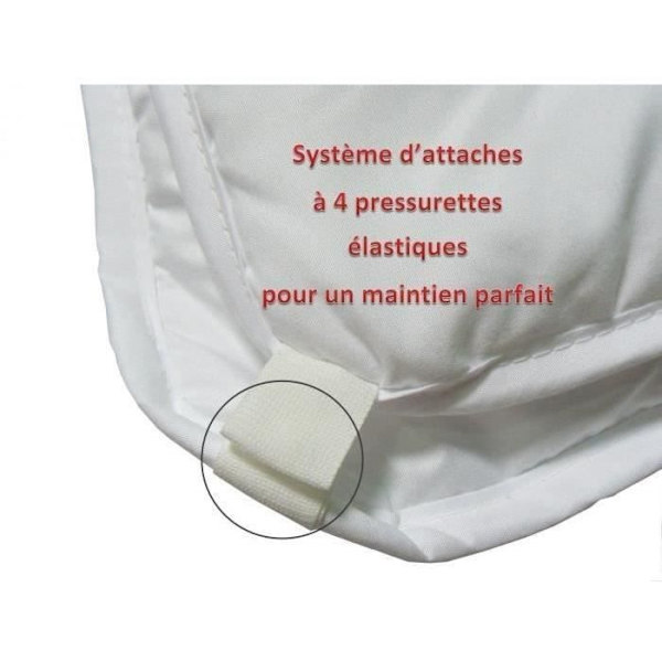 ABEIL Duvet 4 Seasons ANTI-MITES 140x200cm Vit
