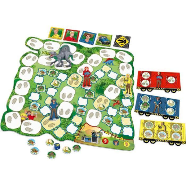 Dino-Rallye Schleich - Lautapeli - SCHMIDT SPIELE Flerfarvet
