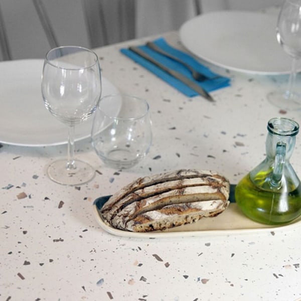 Bord 70 x 70 cm - Rom terrazzo cassata model Vit