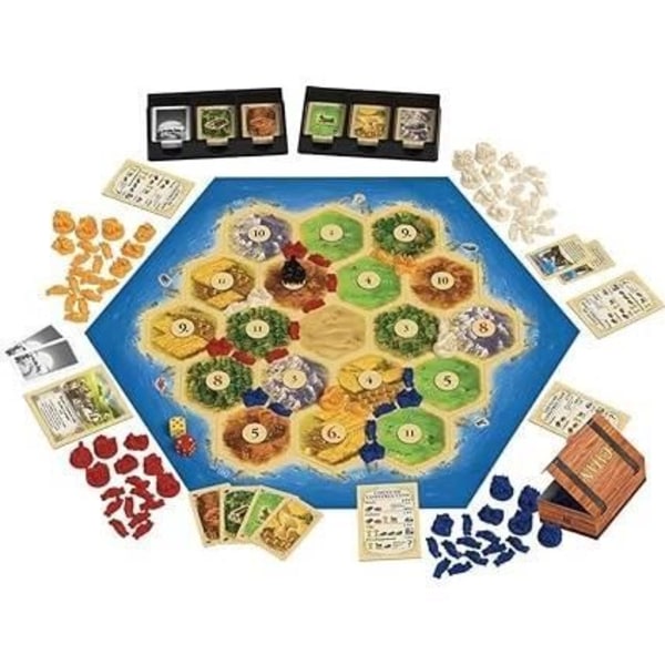 Kosmos | Catan: Stor låda | Unbox nu | Brädspel | Från 10 år | 3 till 4 spelare | 75 minuter Flerfärgad