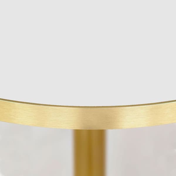 Runt bord Ø 70 cm Rom vit bistro Vit
