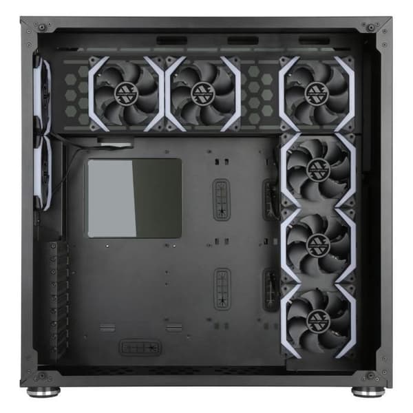 ABKONCORE R780 Sync PC CASE - RGB-bakgrundsbelysning - Svart - Härdat glas - E-ATX-format (ABKO-RMS-780-SYNC)