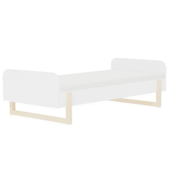 Lit enfant 90 x 200 MODULÆR 2 Vit