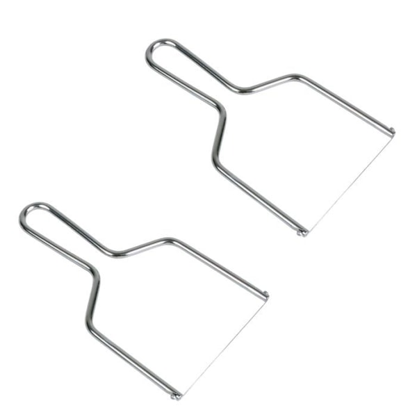 2 foie gras lyre i rustfrit stål 10 cm