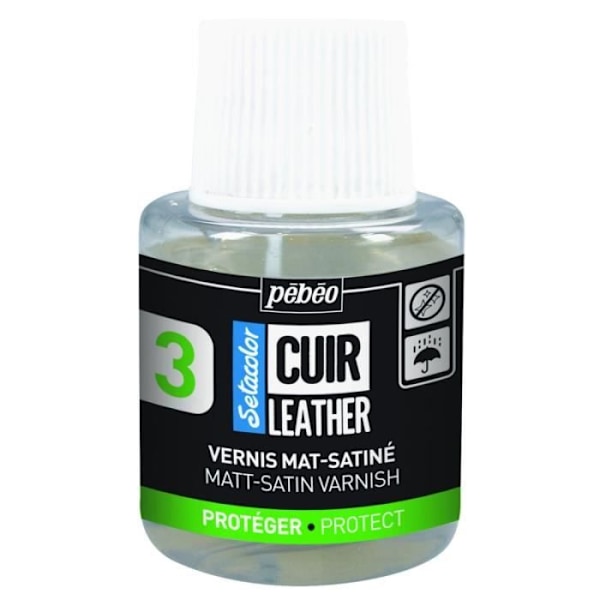 Slutlack - PEBEO - Setacolor - 110 ml - Matt/Satin - Skydd för läder och konstläder