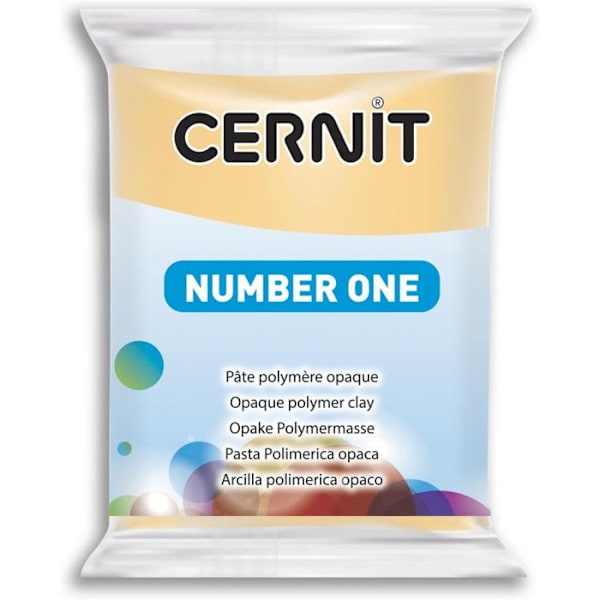 Modellera - Cernit - N°1 - Cupcake 56g - Porcelainsliknande effekt - Härdar i ugn