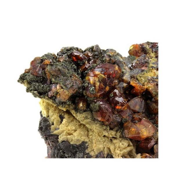 Sten og mineraler. Sphalerit (Blende). 1315,0 øre. La Mure, Isère, Frankrig..