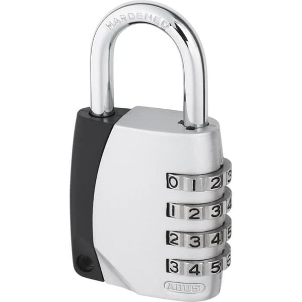 Kombinationslås - ABUS - 155/40 B/DFNLI - Stålbøjle - Tilpasselig trecifret kode Mörkgrå