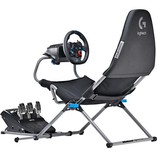 Pilotin istuin - PLAYSEAT - Playseat Challenge X Logitech G Mörkgrå