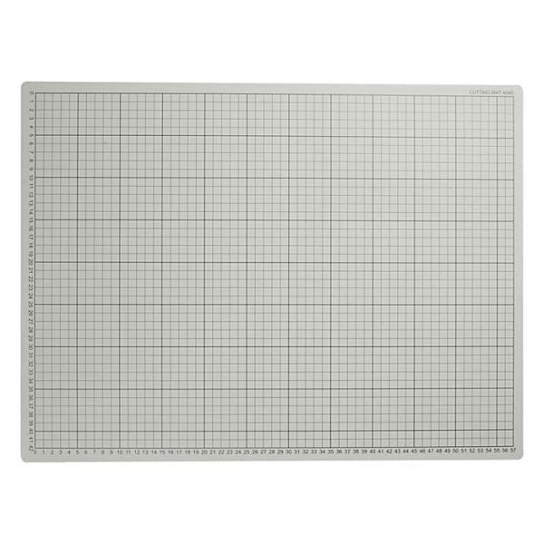 Skärmatta - Ej specificerat - 45 x 60 cm - Fyrkantig - Självläkande yta - Justeringsgaller Vit