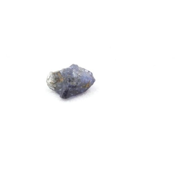 Pierre - Benitoite - San Benito Co. - 0.355 ct - Ægthedsbevis - Grå