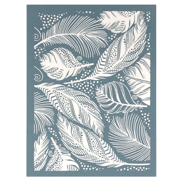 Sculpey Screen Printing Stencils - Nature Blå