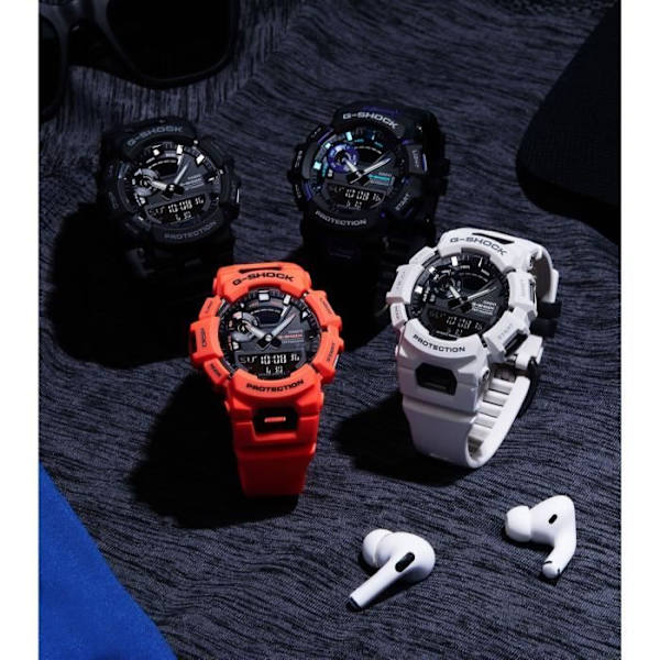 CASIO Klocka G -SHOCK - Stötskyddad - Multifunktionell - Vit Vit