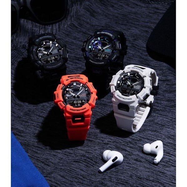 CASIO Ur G -SHOCK - Stødresistent - Multifunktion - Hvid