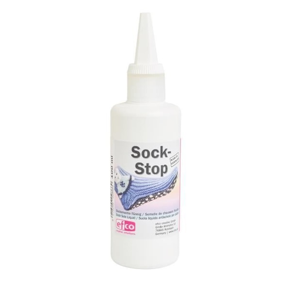 Halkskyddsfärg - EFCO - Sock-Stop - 100 ml - Tvättbar upp till 40°C - Torktid 12 timmar Intensiva färger (ej specificerat)