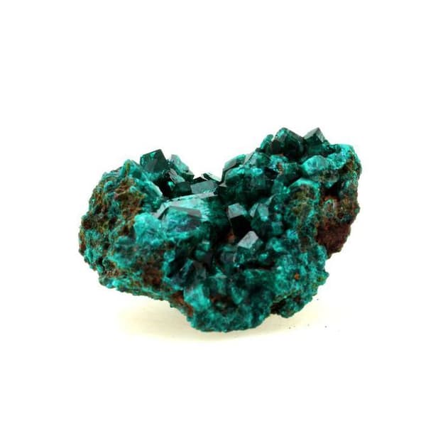 Stenar och mineraler. Dioptas. 443,0 cent. Pimbi hill, Mindouli, Kongo.