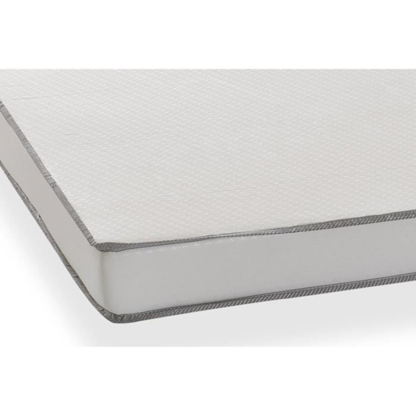 DEKO DREAM Skummadras 90 x 190 cm - Fast komfort - Tykkelse 12 cm - KIETOA Vit