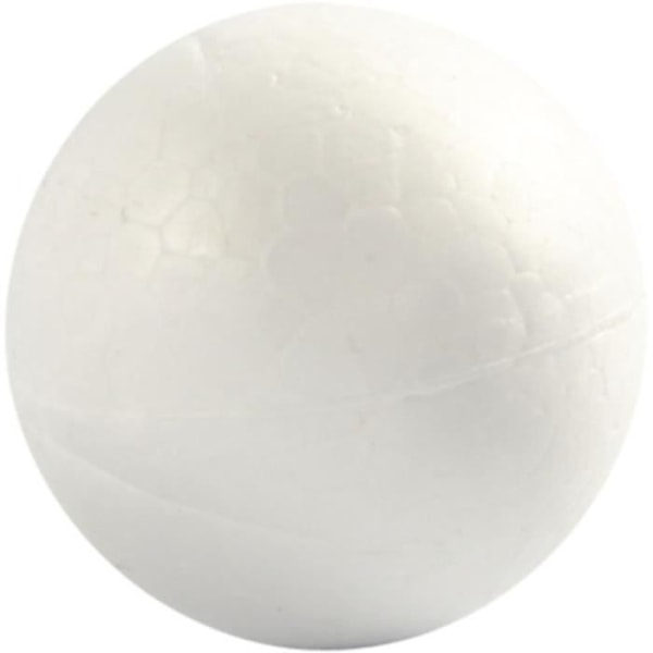 Set med polystyrenkulor - 4 cm - 10 st