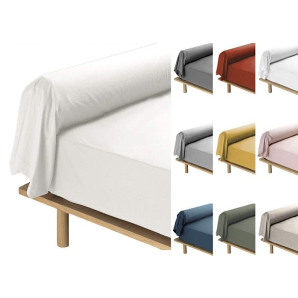 Bolster Case 85x185 Cm Percale Lin Linné
