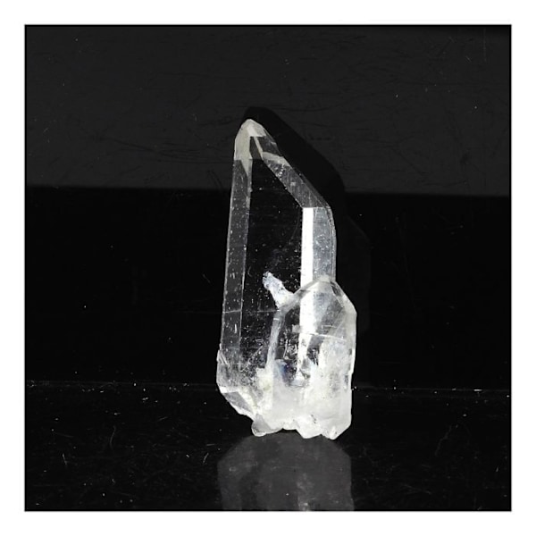 Dubbelterminerad kvarts - ABIJOUX - Puits Brides, La Gardette Mine, Bourg d'Oisans, Frankrike - 13,10 ct