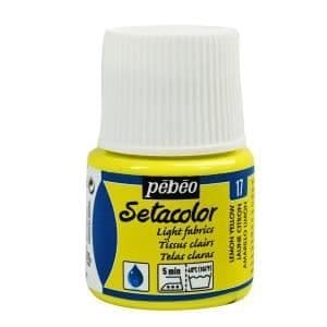 Kangasväre - PéBéo - Sétacolor - Sitruunaltee - 45 ml - Matta Gul citron