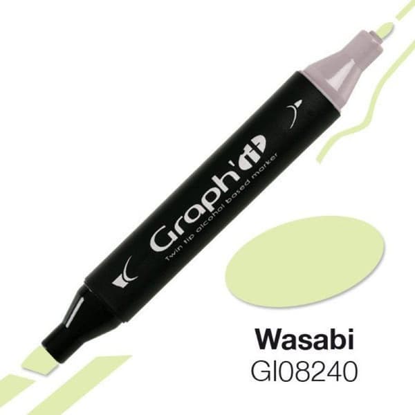 Graph'It - Graph'it 8240 Wasabi -alkoholi marker Grön
