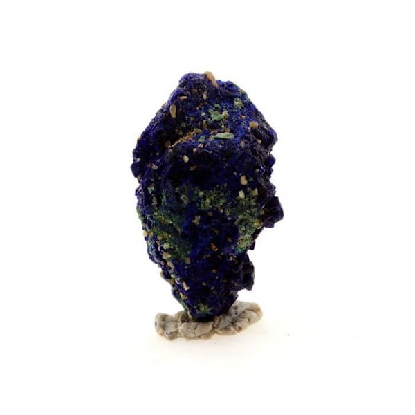 Chessylite (Azurite) 37,75 karat Flerfärgad