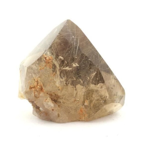 Røgkvarts + Rutil - Sten og mineraler - 179,85 ct - Remédios, Novo Horizonte, Bahia, Brasilien