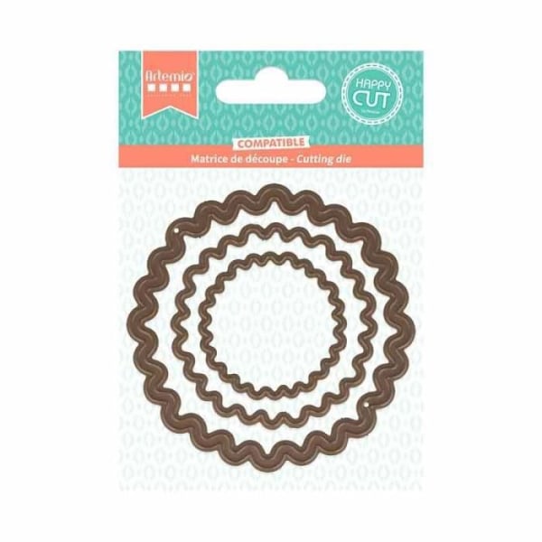 Cutting Dies - Mini Scalloped Circles