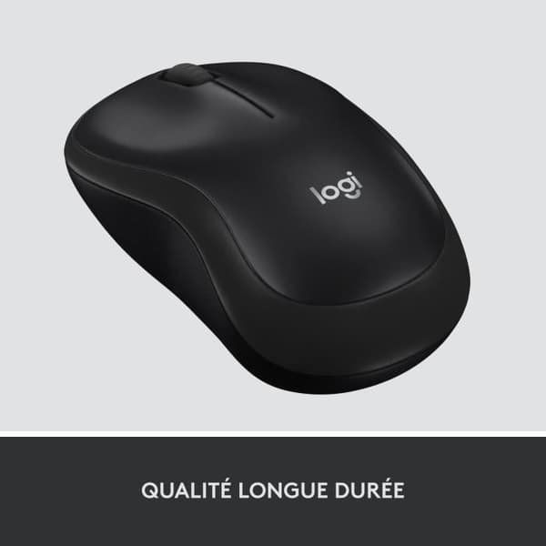 Mus - Trådløs - Logitech - M220 Silent - Sort - Stille Svart