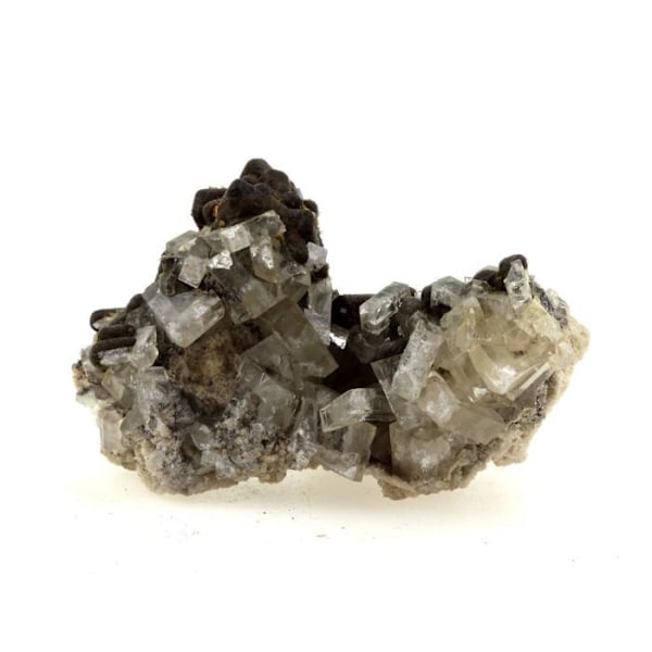 Barite + Pyrit 209,0 karat Flerfärgad