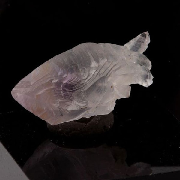 Quartz Ametist Sceptre 5,2 karat Flerfärgad