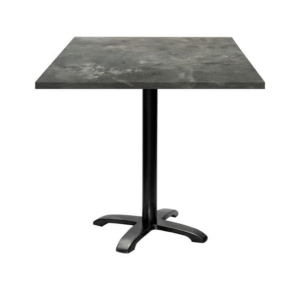Bord 70 x 70 cm - modell Bazila stålgrå Grå