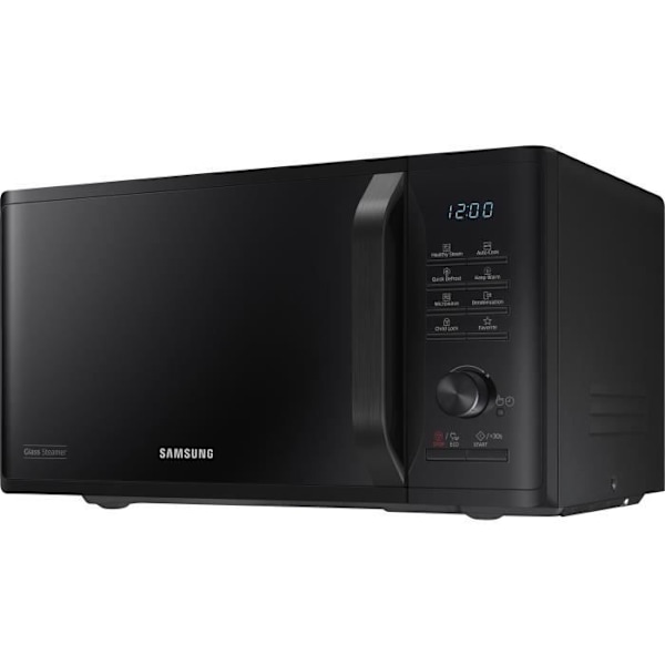 Solo mikrovågsugn - SAMSUNG - MS23K3555E - Svart - 23L - Elektronisk kontroll + knapp - Håll varm funktion