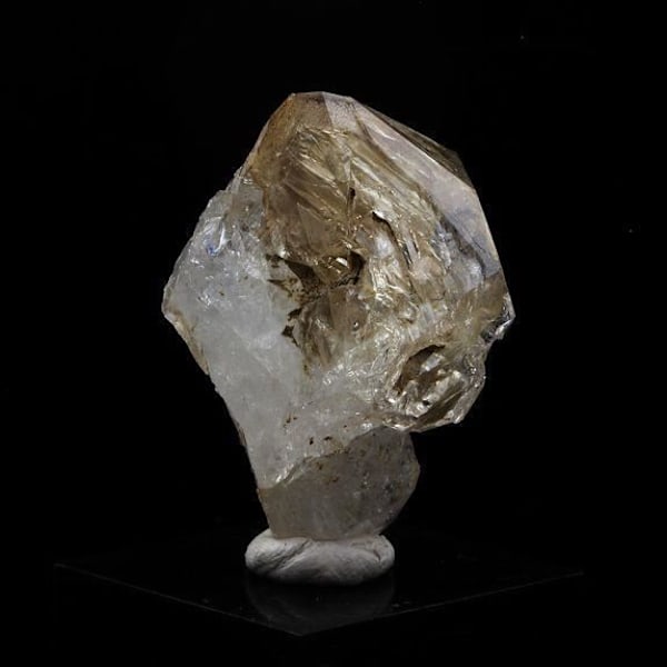 Sten og mineraler. Kvarts vinduesscepter. 99,0 ct. Allos, Alpes-de-Haute-Provence, Frankrig..