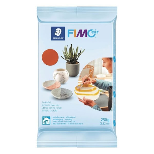 4 Fimo Air polymeerisavet 250 g Flerfärgad