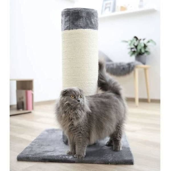 KERBL - Kradsetræ stump Opal Ultra 80 cm Grå Grå og beige