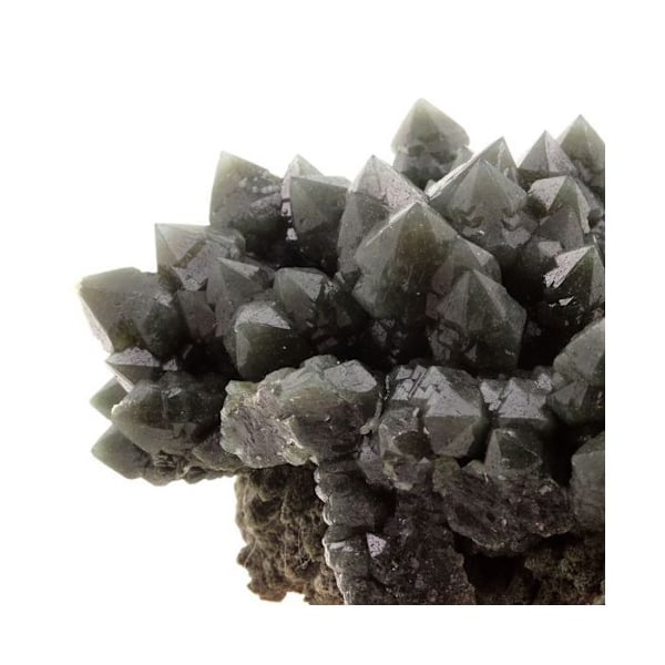 Sten og mineraler. Kvarts Prase. 1450,5 øre. Huanggang Fe-Sn-depot, Indre Mongoliet, Kina.