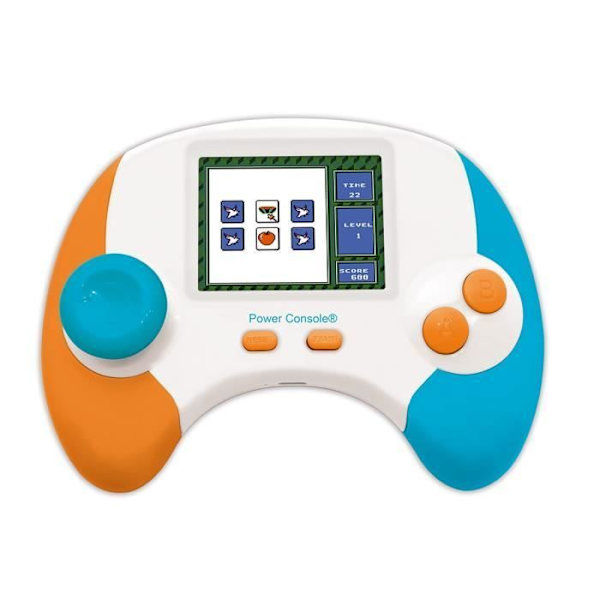 Bilingual educational console med LCD-skærm FR-EN Blå