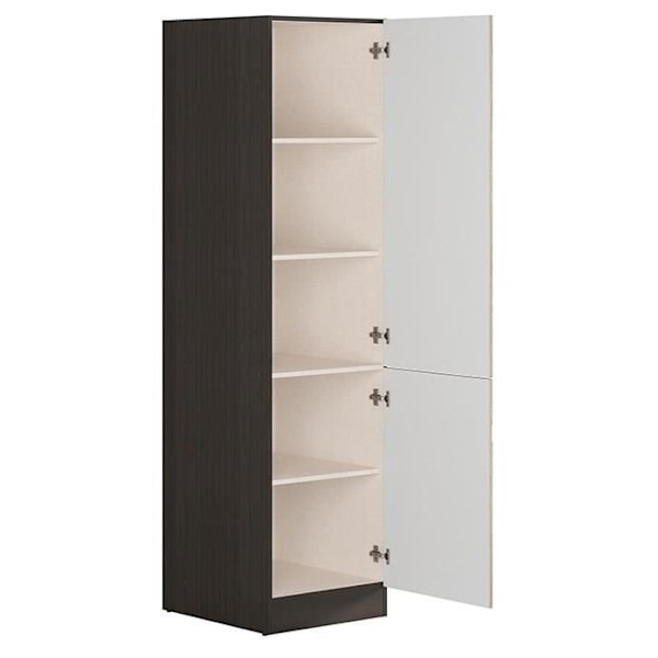 JJUNONA Keittiöpylväs 2 oikealle avautuvaa ovea - L 50 x K 196 x S 46 cm - Sonoma tammi Sonoma ekdekor